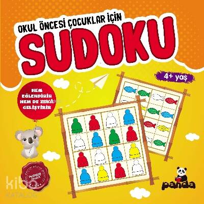 Sudoku 4 Yaş;Okul Öncesi Çocuklar İçin - 1