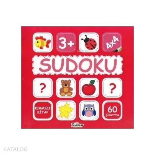 Sudoku 4x4 - Kırmızı Kitap - 1