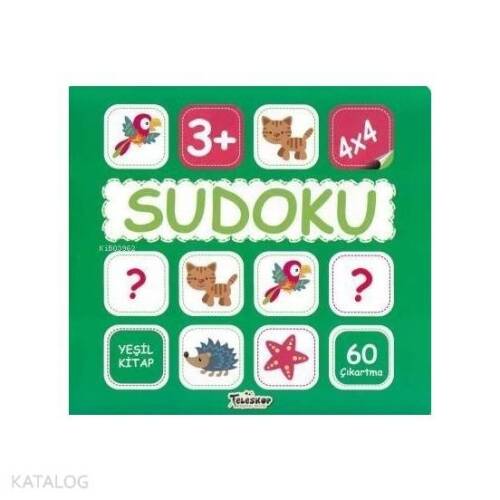 Sudoku 4x4 - Yeşil Kitap - 1