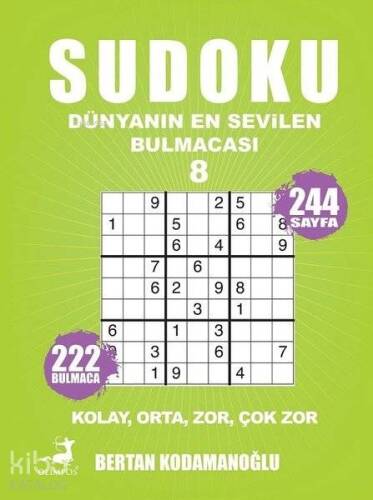 Sudoku 8; Dünyanın En Sevilen Bulmacası - 1