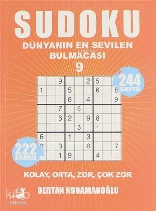 Sudoku - Dünyanın En Sevilen Bulmacası 9 Kolay Orta Zor Çok Zor - 1