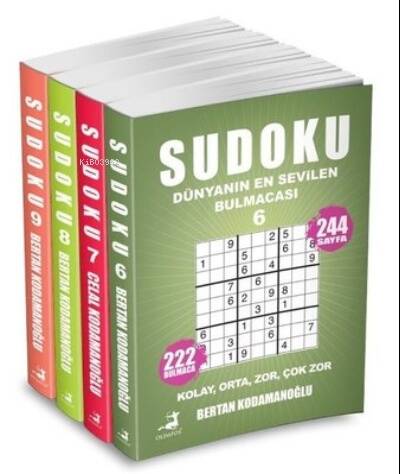 Sudoku Seti - 4 Kitap Takım - 1