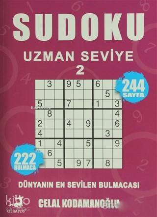 Sudoku Uzman Seviye 2; Dünyanın En Sevilen Bulmacası - 1