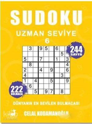 Sudoku Uzman Seviye - 6 - 1