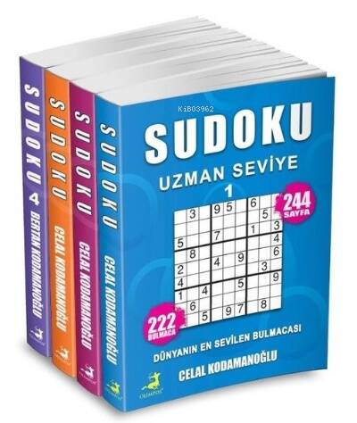 Sudoku Uzman Seviye Seti - 4 Kitap Takım - 1