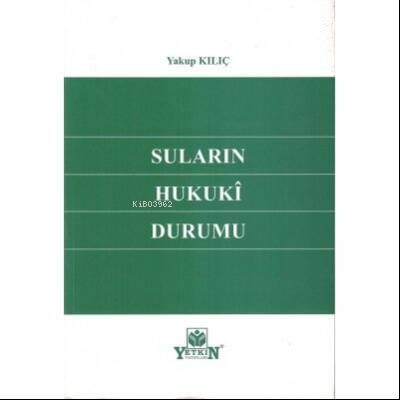 Suların Hukuki Durumu - 1