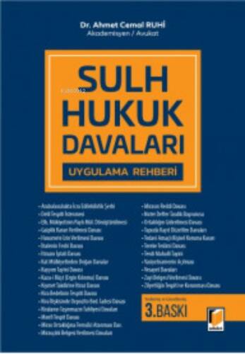 Sulh Hukuk Davaları Uygulama Rehberi - 1