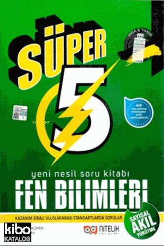 Süper 5.Sınıf Fen Bilimleri Nesil Soru Kitabı - 1