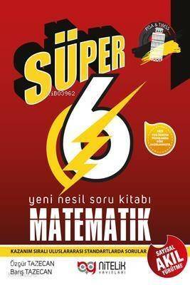 Süper 6. Sınıf Yeni Nesil Matematik Soru Kitabı - 1