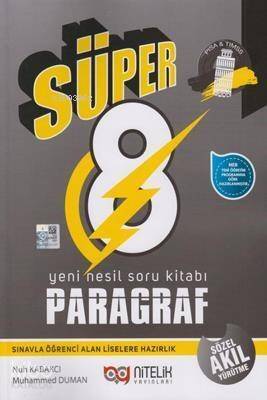 Süper 8. Sınıf Yeni Nesil Paragraf Soru Kitabı - 1