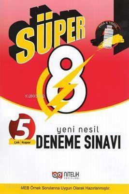 Süper 8.Sınıf Yeni Nesil 5 Deneme Sınavı - Çek Kopar - 1