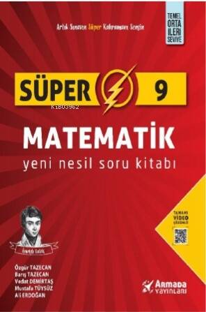 Süper 9 Matematik Yeni Nesil Soru Kitabı - 1