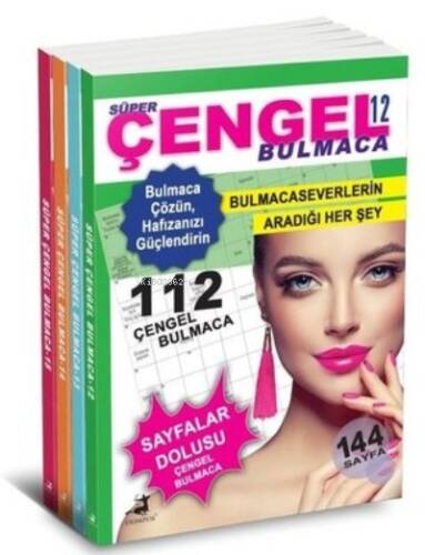 Süper Bulmaca Seti - 4 Kitap Takım - 1