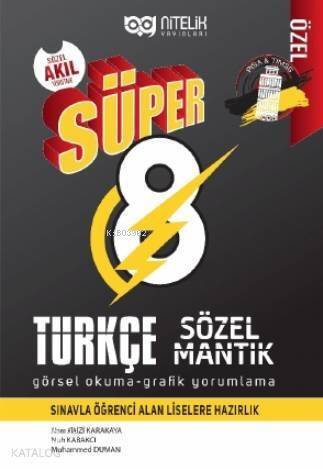 Süper Türkçe Sözel Mantık Görsel Okuma - Grafik Yorumlama Soru Kitabı - 1