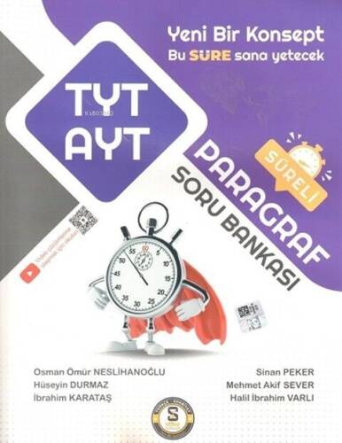 Süre Yayınları TYT AYT Paragraf Soru Bankası - 1