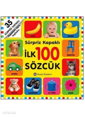 Sürpriz Kapaklı İlk 100 Sözcük; 3+ Yaş - 1