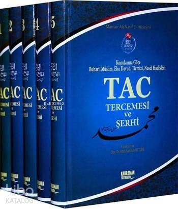 Tac Tercemesi ve Şerhi (5 Cilt, Ciltli, Tam Metin, Şamua) - 1