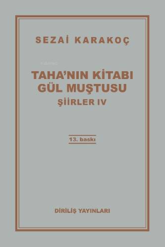 Taha'nın Kitabı/Gül Muştusu Şiirler - IV - 1