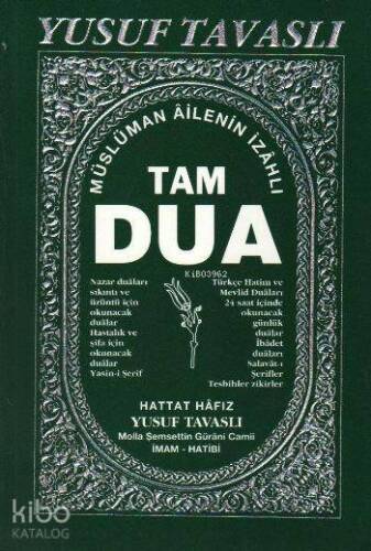 Tam Dua Kitabı (B04) - 1