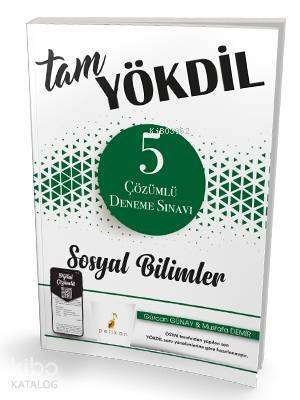 Tam YÖKDİL Sosyal Bilimler Dijital Çözümlü 5 Deneme Sınavı - 1