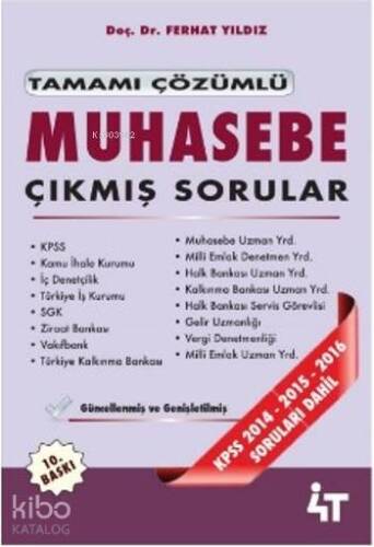 Tamamı Çözümlü Muhasebe Çıkmış Sorular - 1