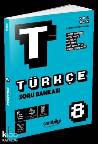 Tambilgi Yayınları 8. Sınıf Türkçe Soru Bankası Tambilgi - 1