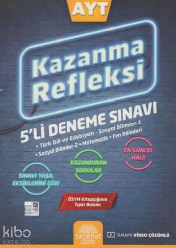 Tammat Yayınları AYT Kazanma Refleksi 5 li Deneme Sınavı Tammat - 1