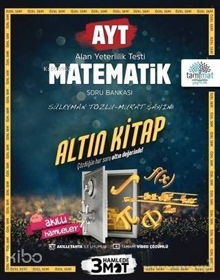 Tammat Yayınları AYT Matematik Altın Kitap Tamamı Video Çözümlü Soru Bankası Tammat - 1