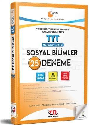 Tandem TYT Sosyal Bilimler 25 Deneme - 1