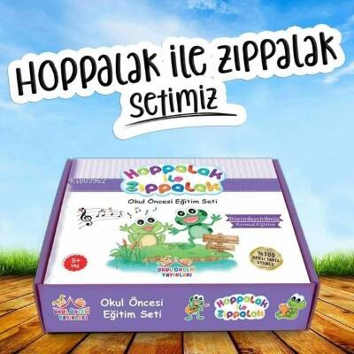 Tandem Yayınları Hoppalak İle Zıppalak Okul Öncesi Eğitim Seti (Etkinlik Kitabı İlaveli) - 1