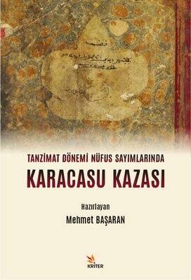 Tanzimat Dönemi Nüfus Sayımlarında Karacasu Kazası - 1