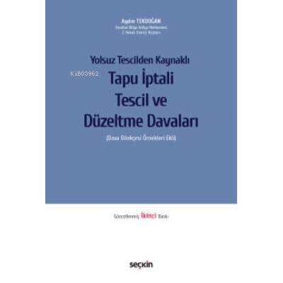 Tapu İptali Tescil ve Düzeltme Davaları - 1