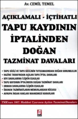 Tapu Kaydının İptalinden Doğan Tazminat Davaları - 1