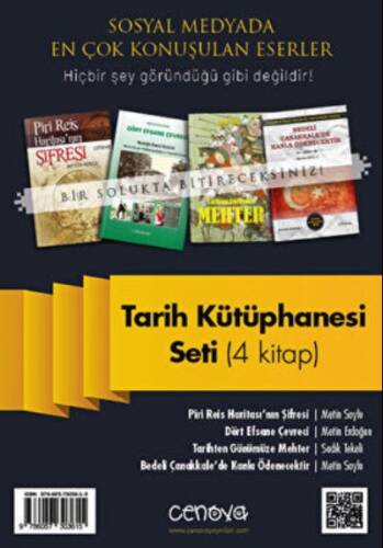 Tarih Kütüphanesi Seti 4 kitap - 1