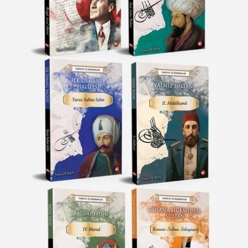 Tarihte İz Bırakanlar Seti - 6 Kitap - 1