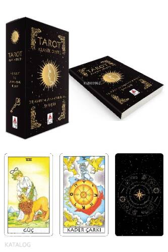 Tarot Klasik Deste 78 Kart ve Anahtar Kitap - 1