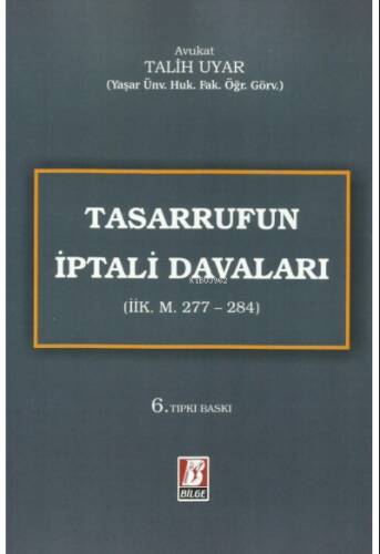 Tasarrufun İptali Davaları (İİK. m.277-284) - 1