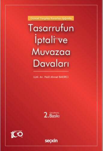 Tasarrufun İptali ve Muvazaa Davaları - 1