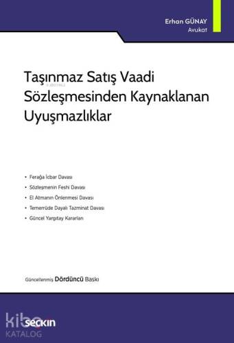 Taşınmaz Satış Vaadi Sözleşmesinden Kaynaklanan Uyuşmazlıklar - 1