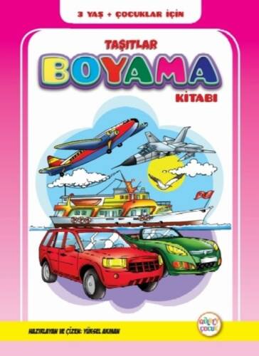 Taşıtlar Boyama Kitabı - 1