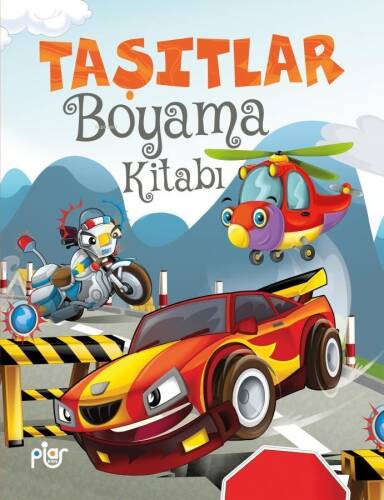 Taşıtlar Boyama Kitabı - 1