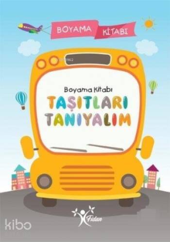 Taşıtları Tanıyalım Boyama Kitabı - 1