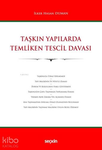 Taşkın Yapılarda Temliken Tescil Davası - 1