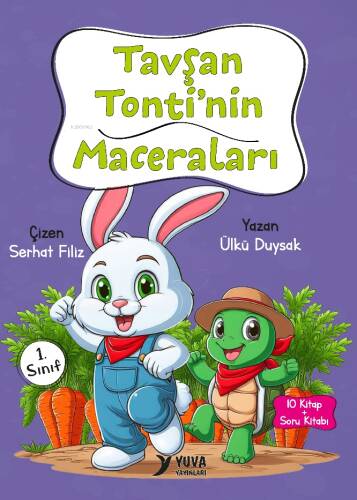 Tavşan Tonti'nin Maceraları;10 Kitap + Soru Kitabı - 1