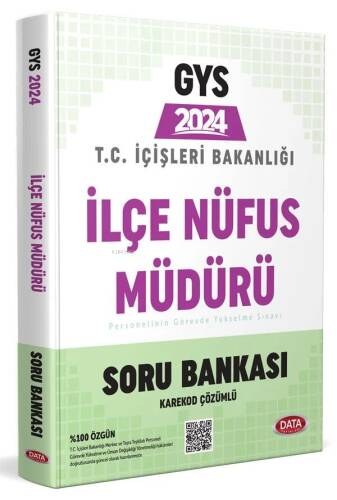 T.C. İçişleri Bakanlığı İlçe Nüfus Müdürü GYS Soru Bankası - Karekod Çözümlü - 1