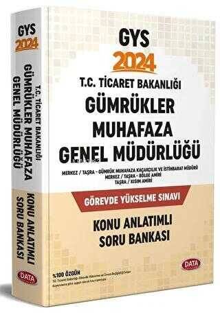 T.C. Ticaret Bakanlığı Gümrükler Muhafaza Genel Müdürlüğü GYS Konu Anlatımlı Soru Bankası - 1