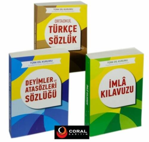 T.D.K. Uyumlu Ortaokul Sözlük Seti (3 Kitap) - 1