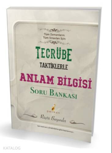 Tecrübe Taktiklerle Anlam Bilgisi Soru Bankası - 1