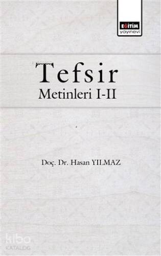 Tefsir Metinleri 1-2 - 1