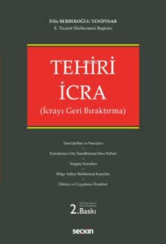 Tehiri İcra;İcrayı Geri Bıraktırma - 1